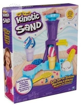 Kinetic Sand Piasek kinetyczny Wytwórnia lodów Kinetic Sand Piasek kinetyczny Wytwórnia lodów