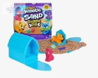 Kinetic Sand - Piasek kinetyczny z figurką pieska