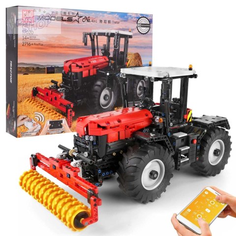 Klocki Czerwony Traktor 2716el. Klocki Czerwony Traktor 2716el.