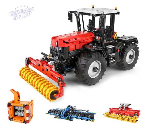 Klocki Czerwony Traktor 2716el. Klocki Czerwony Traktor 2716el.