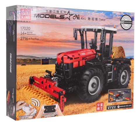 Klocki Czerwony Traktor 2716el. Klocki Czerwony Traktor 2716el.