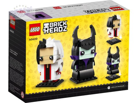 LEGO 40620 BrickHeadz Cruella i Diabolina LEGO 40620 BrickHeadz Cruella i Diabolina