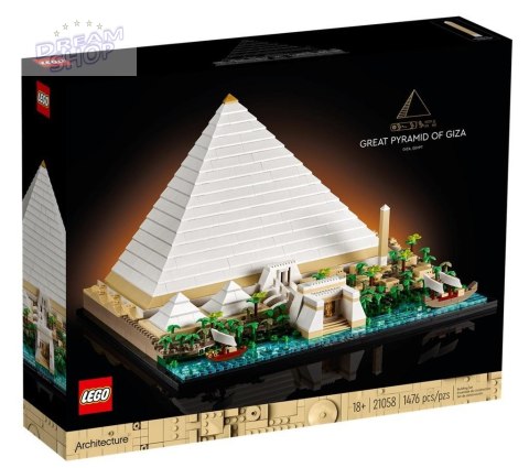 LEGO(R) ARCHITECTURE 21058 Piramida Cheopsa LEGO(R) ARCHITECTURE 21058 Piramida Cheopsa