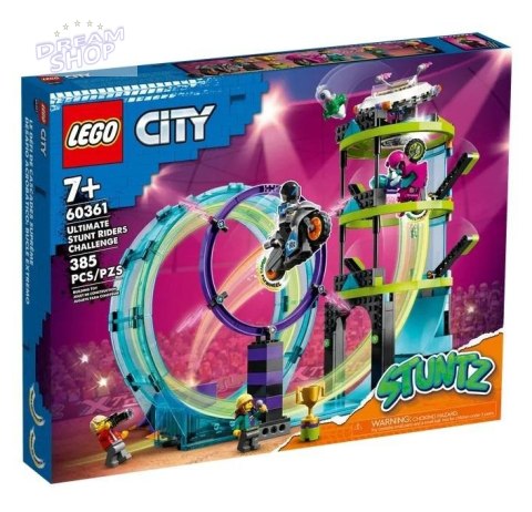 LEGO(R) CITY 60361 Ekstremalne wyzwanie kaskaderskie LEGO(R) CITY 60361 Ekstremalne wyzwanie kaskaderskie