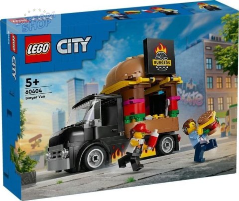 LEGO(R) CITY 60404 Ciężarówka z burgerami LEGO(R) CITY 60404 Ciężarówka z burgerami