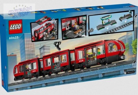 LEGO(R) CITY 60423 Tramwaj miejski ze stacją LEGO(R) CITY 60423 Tramwaj miejski ze stacją