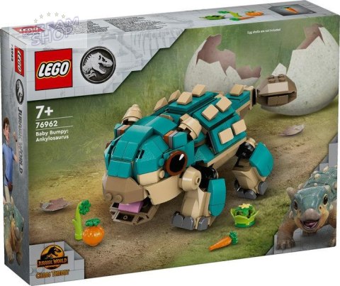 LEGO(R) JURASSIC WORLD 76962 Mały ankylozaur Bumpy LEGO(R) JURASSIC WORLD 76962 Mały ankylozaur Bumpy