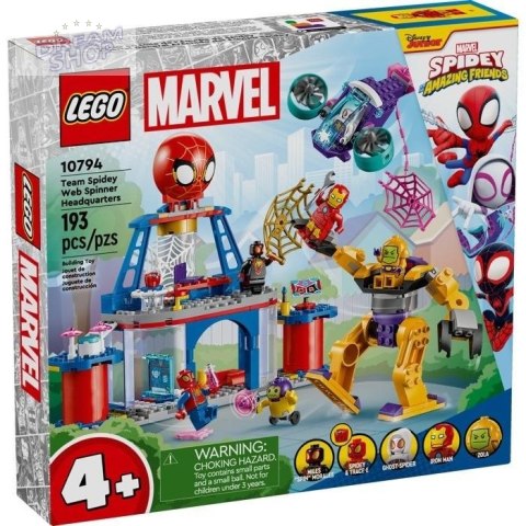 LEGO(R) MARVEL 10794 Siedziba Web Spinner LEGO(R) MARVEL 10794 Siedziba Web Spinner