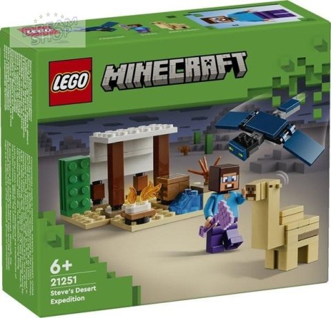 LEGO(R) MINECRAFT 21251 Pustynna wyprawa Steve'a LEGO(R) MINECRAFT 21251 Pustynna wyprawa Steve'a