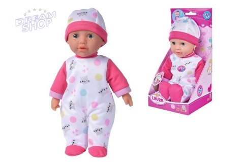Laura Słodki bobas z dźwiękiem 30cm Laura Słodki bobas z dźwiękiem 30cm