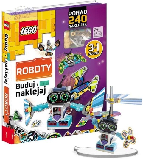 Lego Books. Buduj i naklejaj: Roboty