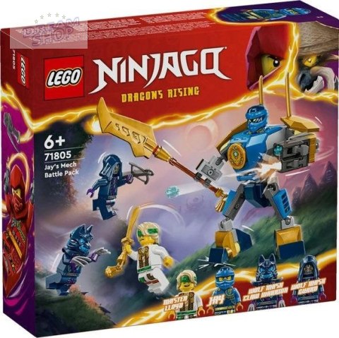 LEGO(R) NINJAGO 71805 Zestaw bitewny z mechem Jaya LEGO(R) NINJAGO 71805 Zestaw bitewny z mechem Jaya