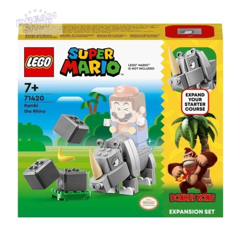LEGO(R) SUPER MARIO 71420 Nosorożec Rambi - zestaw.. LEGO(R) SUPER MARIO 71420 Nosorożec Rambi - zestaw..