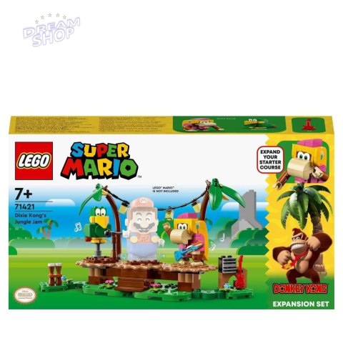 LEGO(R) SUPER MARIO 71421 Dżunglowy koncert Dixie... LEGO(R) SUPER MARIO 71421 Dżunglowy koncert Dixie...