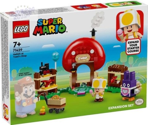 LEGO(R) SUPER MARIO 71429 Nabbit w sklepie Toada LEGO(R) SUPER MARIO 71429 Nabbit w sklepie Toada