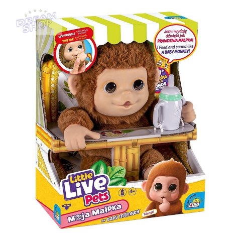 Little Live Pets - Moja małpka Mango Little Live Pets - Moja małpka Mango