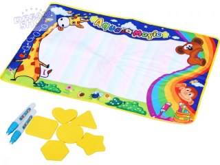 Mata Wodna dla dzieci 3+ Zabawka kreatywna Znikające rysunki + 2 Pisaki + 6 Puzzli