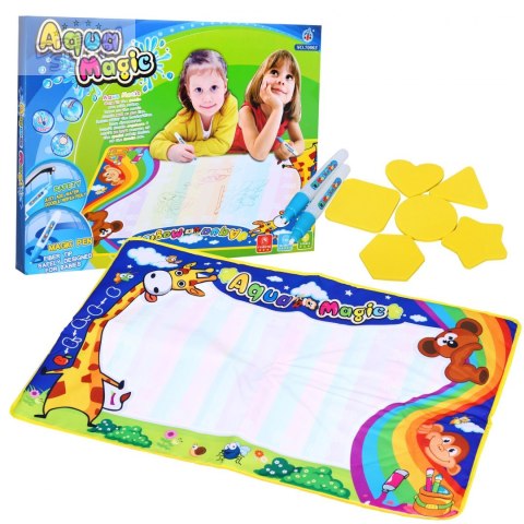 Mata Wodna dla dzieci 3+ Zabawka kreatywna Znikające rysunki + 2 Pisaki + 6 Puzzli Mata Wodna dla dzieci 3+ Zabawka kreatywna Znikające rysunki + 2 Pisaki + 6 Puzzli