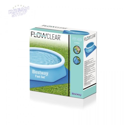 Mata pod basen ogrodowy 244cm/8FT BESTWAY 274x274cm Mata pod basen ogrodowy 244cm/8FT BESTWAY 274x274cm