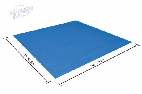 Mata pod basen ogrodowy 305cm/10FT BESTWAY 335x335cm Mata pod basen ogrodowy 305cm/10FT BESTWAY 335x335cm