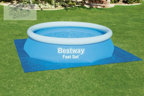 Mata pod basen ogrodowy 305cm/10FT BESTWAY 335x335cm Mata pod basen ogrodowy 305cm/10FT BESTWAY 335x335cm