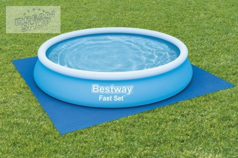Mata pod basen ogrodowy 366cm/12FT BESTWAY 369x369cm Mata pod basen ogrodowy 366cm/12FT BESTWAY 369x369cm