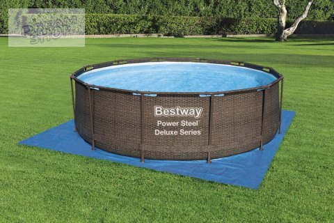 Mata pod basen ogrodowy 366cm/12FT BESTWAY 369x369cm Mata pod basen ogrodowy 366cm/12FT BESTWAY 369x369cm