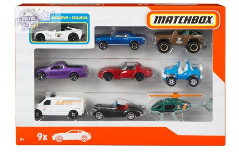 Matchbox Samochodziki 9-pak mix Matchbox Samochodziki 9-pak mix