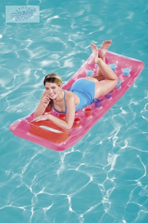 Materac Plażowy 188 71cm BESTWAY Róż Materac Plażowy 188 71cm BESTWAY Róż