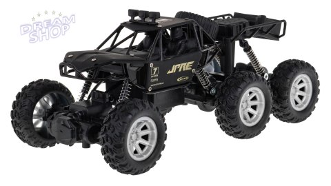 Metalowy crawler Rock Explorer 4x4 dla dzieci 8+ Zdalnie sterowany 1:18 Gumowe 6 kół Metalowy crawler Rock Explorer 4x4 dla dzieci 8+ Zdalnie sterowany 1:18 Gumowe 6 kół