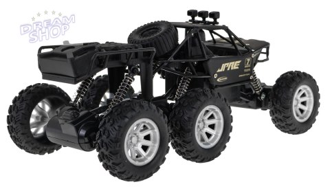 Metalowy crawler Rock Explorer 4x4 dla dzieci 8+ Zdalnie sterowany 1:18 Gumowe 6 kół Metalowy crawler Rock Explorer 4x4 dla dzieci 8+ Zdalnie sterowany 1:18 Gumowe 6 kół