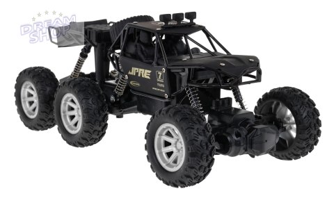 Metalowy crawler Rock Explorer 4x4 dla dzieci 8+ Zdalnie sterowany 1:18 Gumowe 6 kół Metalowy crawler Rock Explorer 4x4 dla dzieci 8+ Zdalnie sterowany 1:18 Gumowe 6 kół