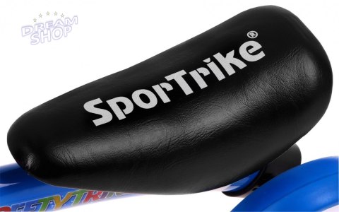 Pierwszy Rowerek biegowy PettyTrike dla dzieci Niebieski 4-kołowy Jeździk SporTrike Pierwszy Rowerek biegowy PettyTrike dla dzieci Niebieski 4-kołowy Jeździk SporTrike
