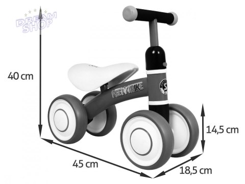 Pierwszy Rowerek biegowy PettyTrike dla dzieci Różowy 4-kołowy Jeździk SporTrike Pierwszy Rowerek biegowy PettyTrike dla dzieci Różowy 4-kołowy Jeździk SporTrike