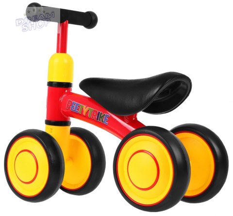Pierwszy Rowerek biegowy PettyTrike dla dzieci Zielony 4-kołowy Jeździk SporTrike Pierwszy Rowerek biegowy PettyTrike dla dzieci Zielony 4-kołowy Jeździk SporTrike
