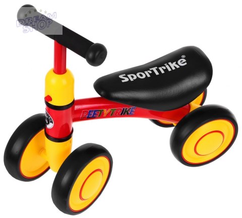 Pierwszy Rowerek biegowy PettyTrike dla dzieci Zielony 4-kołowy Jeździk SporTrike Pierwszy Rowerek biegowy PettyTrike dla dzieci Zielony 4-kołowy Jeździk SporTrike