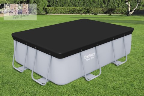 Pokrywa 269x179cm na Basen stelażowy Power Steel 282x196x84cm BESTWAY Pokrywa 269x179cm na Basen stelażowy Power Steel 282x196x84cm BESTWAY