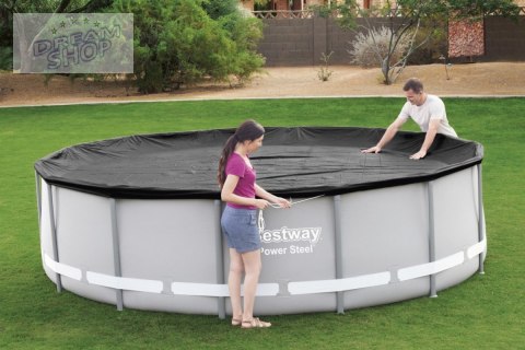 Pokrywa 427cm na Basen stelażowy 427cm/14FT BESTWAY