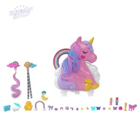 Polly Pocket Jednorożec Salon piękności Polly Pocket Jednorożec Salon piękności