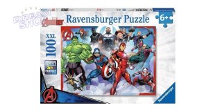 Puzzle 100 Avengers - Zgromadzenie rysunkowe xxl