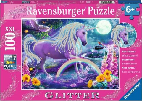 Puzzle 100 Brokatowy jednorożec