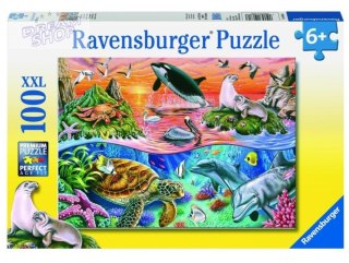 Puzzle 100 Wzburzony ocean XXL