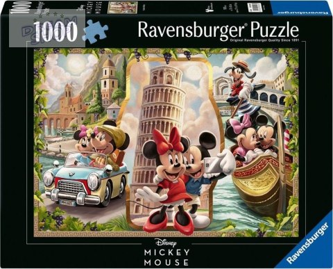 Puzzle 1000 Disney Classics Wakacje Miki i Mini