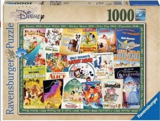 Puzzle 1000 Filmowe Plakaty Disneya