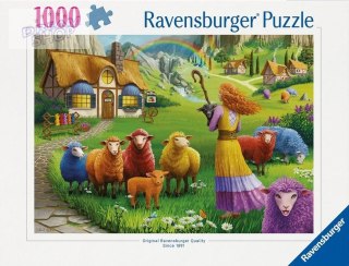 Puzzle 1000 Kolorowa wełna