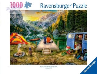 Puzzle 1000 Na kempingu