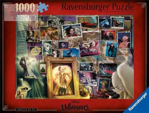 Puzzle 1000 Villainous. Cruella de Mon
