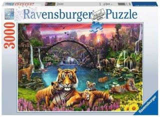 Puzzle 3000 Dzika natura z kwiatami