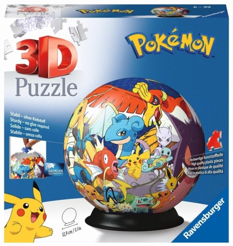 Puzzle 3D 72 Kula Pokemon