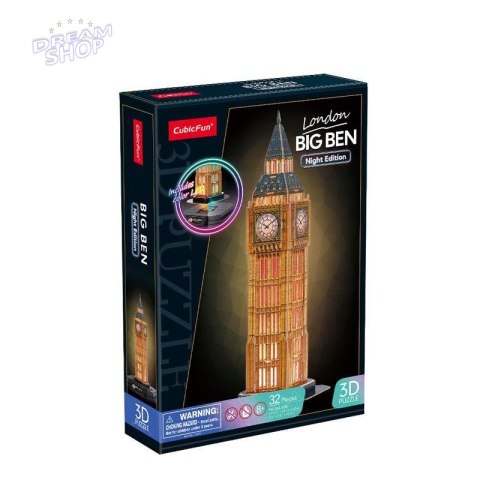 Puzzle 3D Big Ben LED Puzzle 3D Big Ben LED